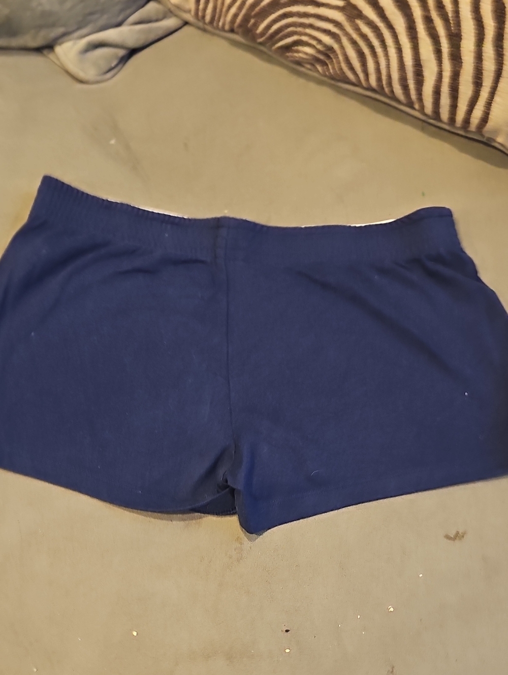 No Boundaries Navy Athletic Stretch Shorts